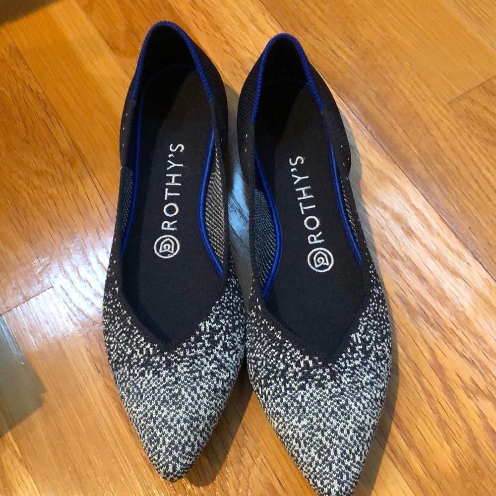 New Rothy’s Slate Metallic